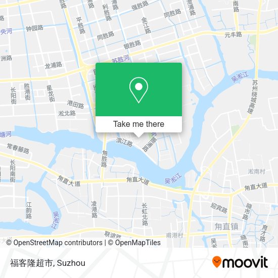 福客隆超市 map