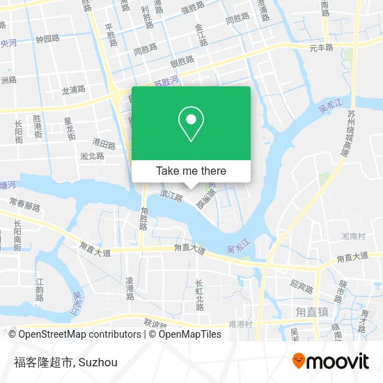 福客隆超市 map