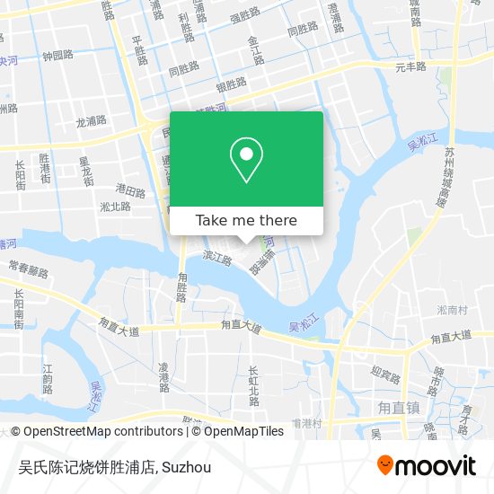 吴氏陈记烧饼胜浦店 map