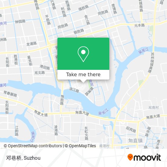 邓巷桥 map