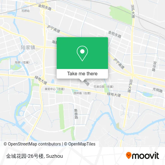 金城花园-26号楼 map