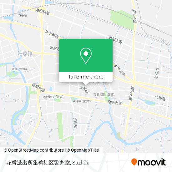 花桥派出所集善社区警务室 map