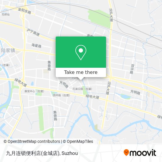 九月连锁便利店(金城店) map
