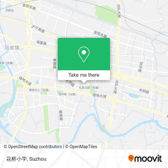 花桥小学 map