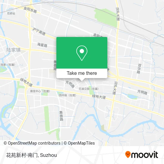 花苑新村-南门 map