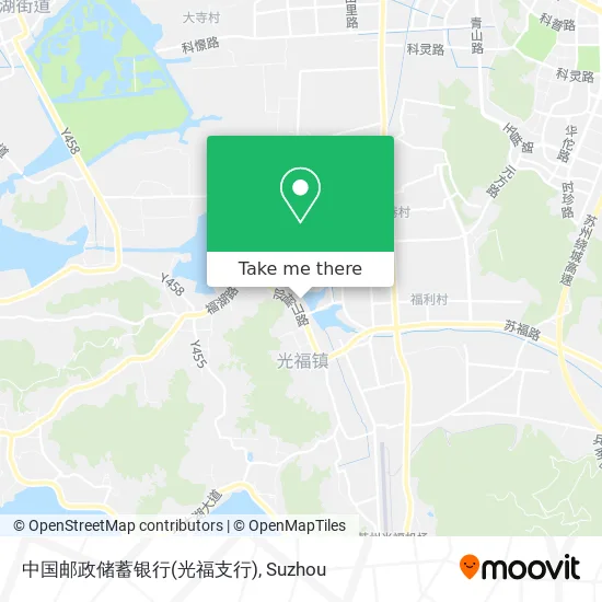 中国邮政储蓄银行(光福支行) map