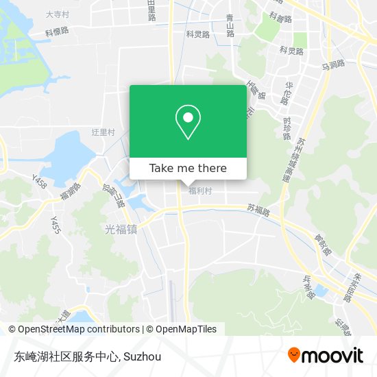 东崦湖社区服务中心 map