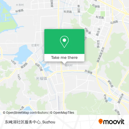 东崦湖社区服务中心 map