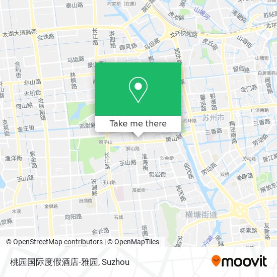 桃园国际度假酒店-雅园 map