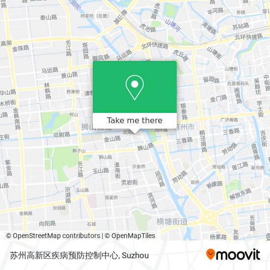 苏州高新区疾病预防控制中心 map