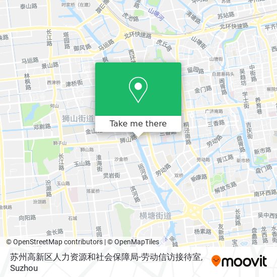 苏州高新区人力资源和社会保障局-劳动信访接待室 map