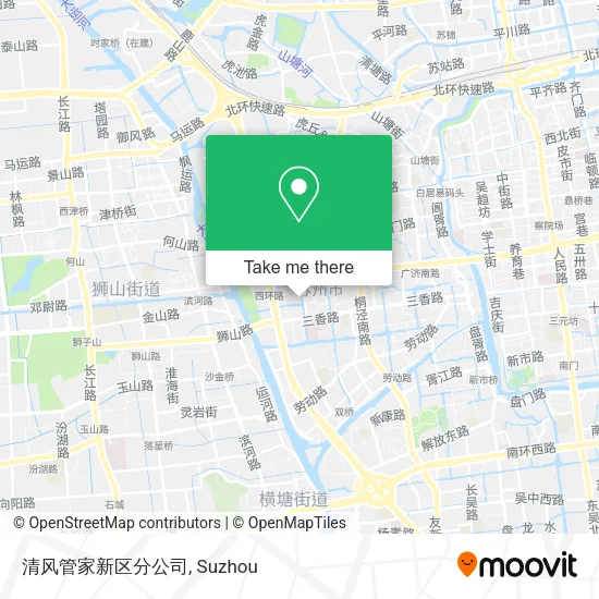 清风管家新区分公司 map