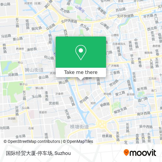 国际经贸大厦-停车场 map