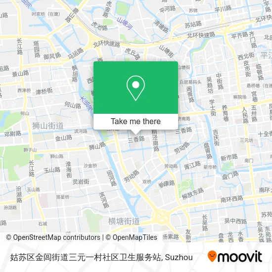 姑苏区金闾街道三元一村社区卫生服务站 map