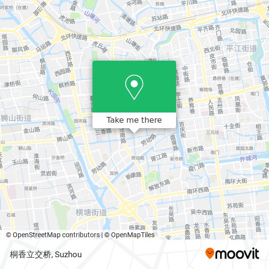 桐香立交桥 map
