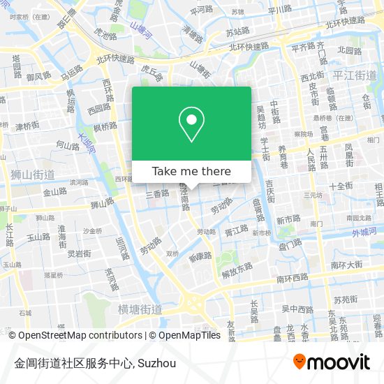 金阊街道社区服务中心 map