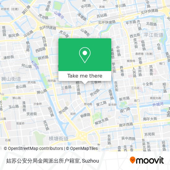 姑苏公安分局金阊派出所户籍室 map
