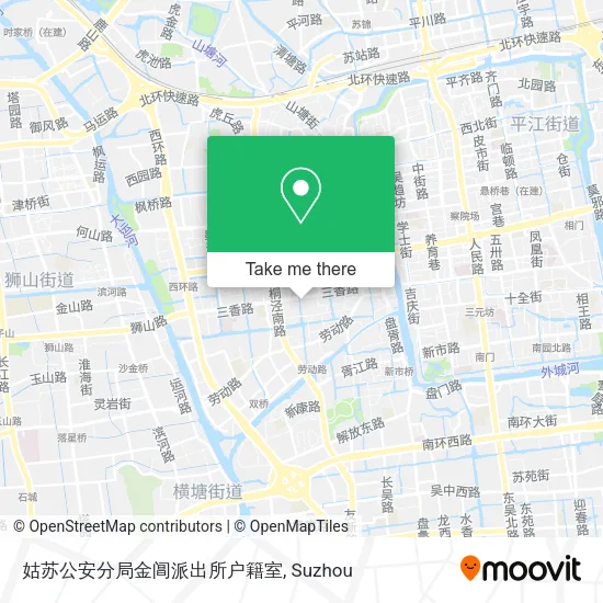 姑苏公安分局金阊派出所户籍室 map