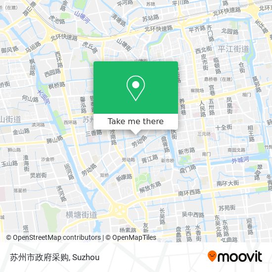 苏州市政府采购 map