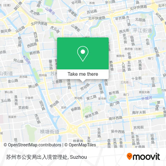 苏州市公安局出入境管理处 map