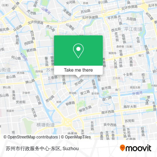 苏州市行政服务中心-东区 map