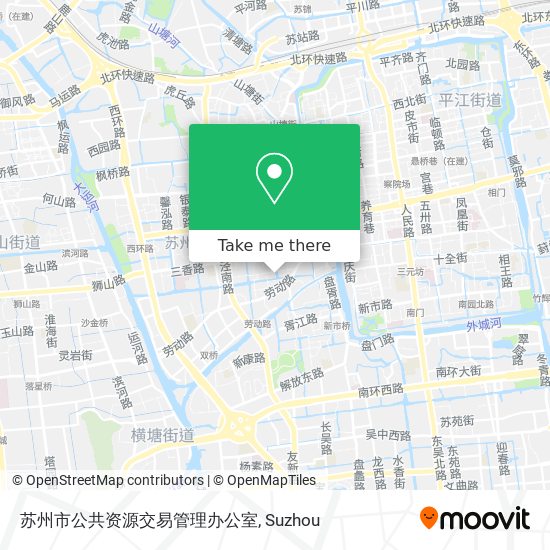 苏州市公共资源交易管理办公室 map