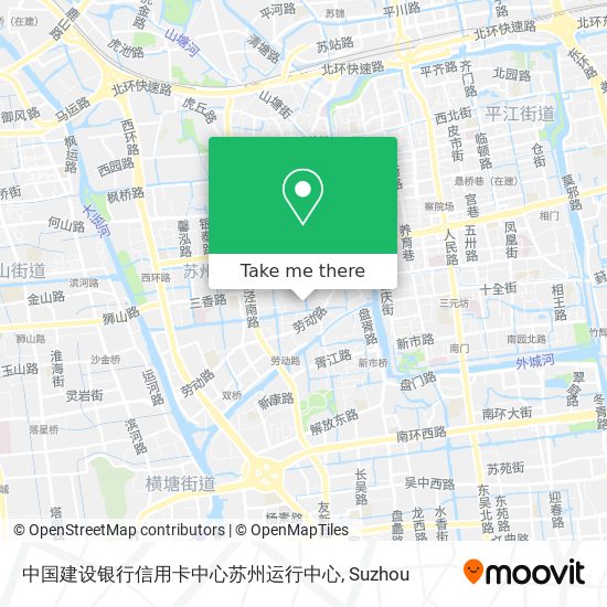 中国建设银行信用卡中心苏州运行中心 map