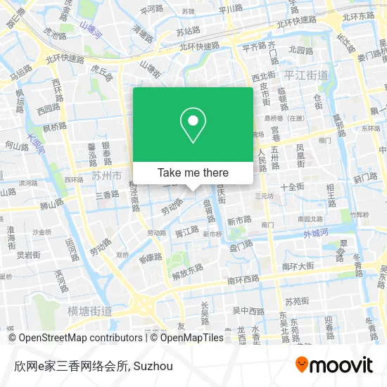 欣网e家三香网络会所 map