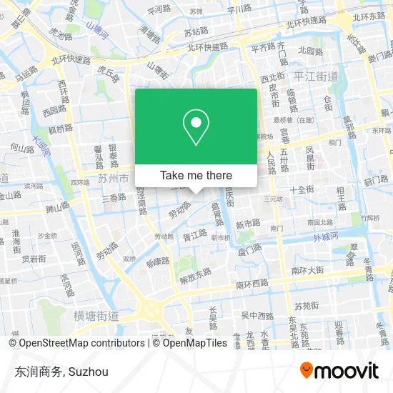 东润商务 map