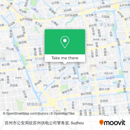 苏州市公安局驻苏州供电公司警务室 map