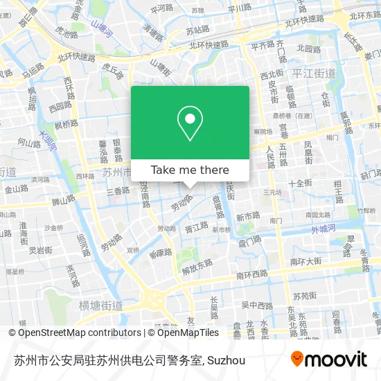 苏州市公安局驻苏州供电公司警务室 map
