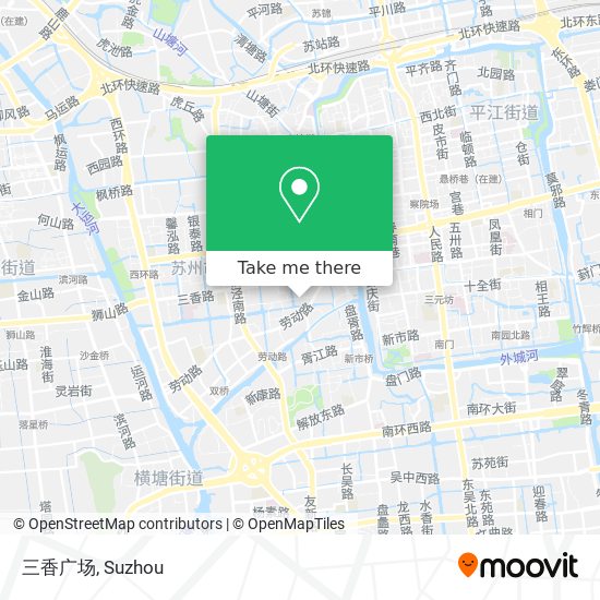 三香广场 map