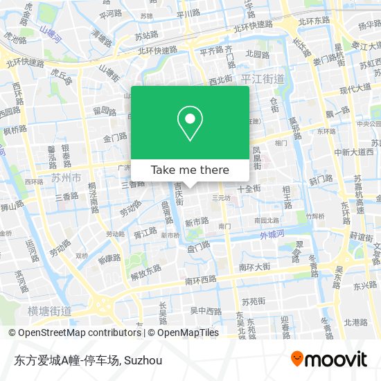 东方爱城A幢-停车场 map
