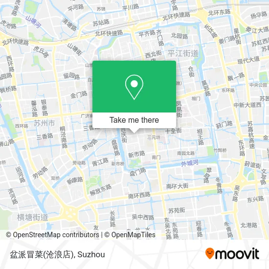 盆派冒菜(沧浪店) map