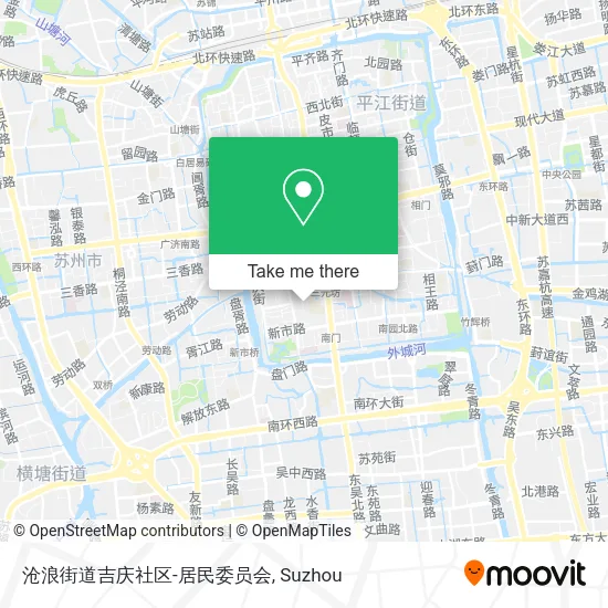 沧浪街道吉庆社区-居民委员会 map