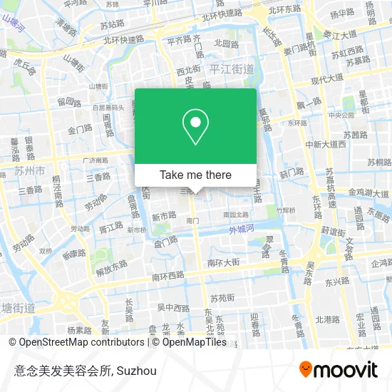 意念美发美容会所 map