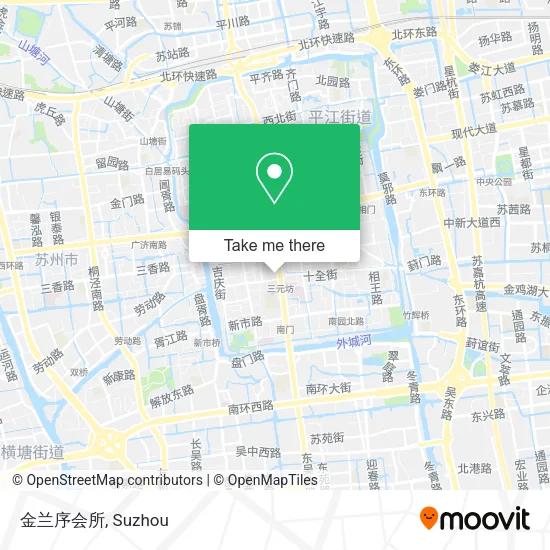 金兰序会所 map