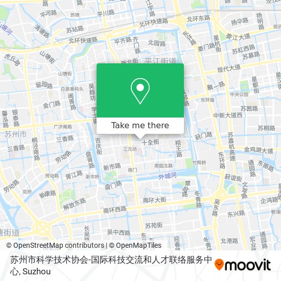 苏州市科学技术协会-国际科技交流和人才联络服务中心 map