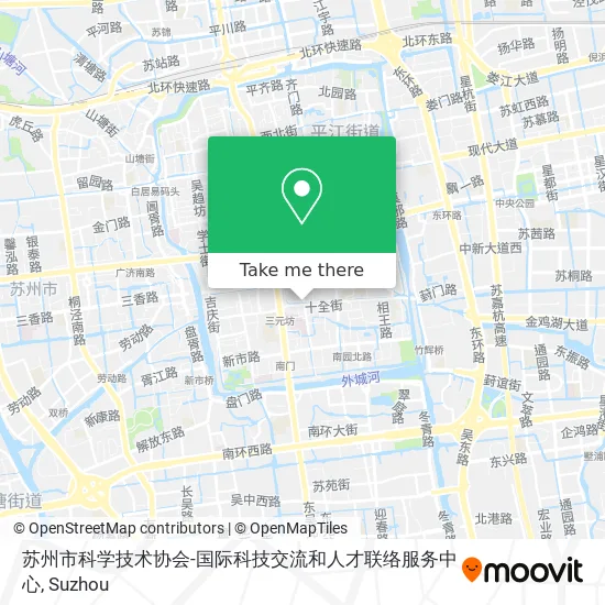 苏州市科学技术协会-国际科技交流和人才联络服务中心 map