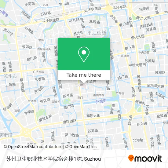 苏州卫生职业技术学院宿舍楼1栋 map