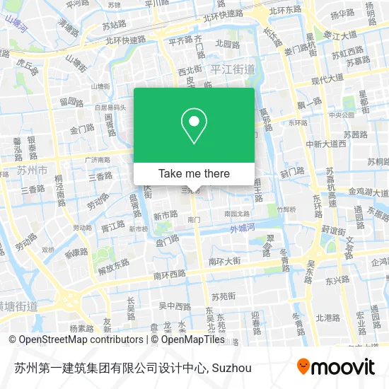 苏州第一建筑集团有限公司设计中心 map