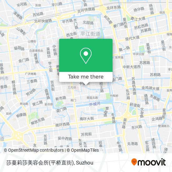 莎蔓莉莎美容会所(平桥直街) map