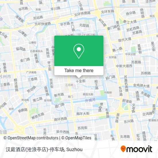 汉庭酒店(沧浪亭店)-停车场 map