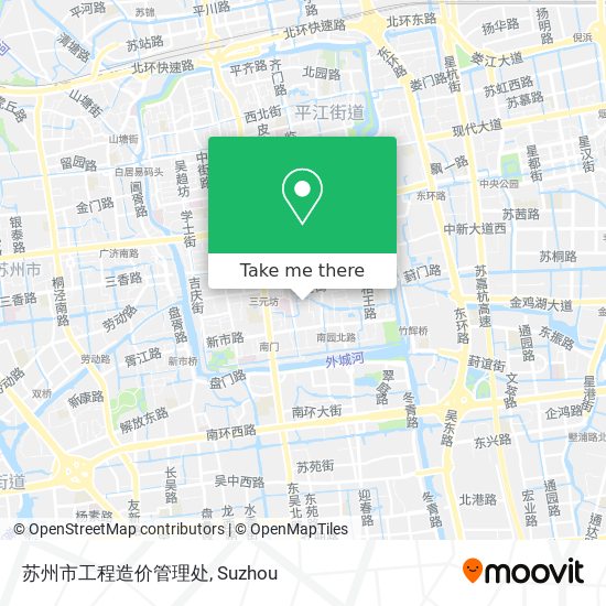苏州市工程造价管理处 map