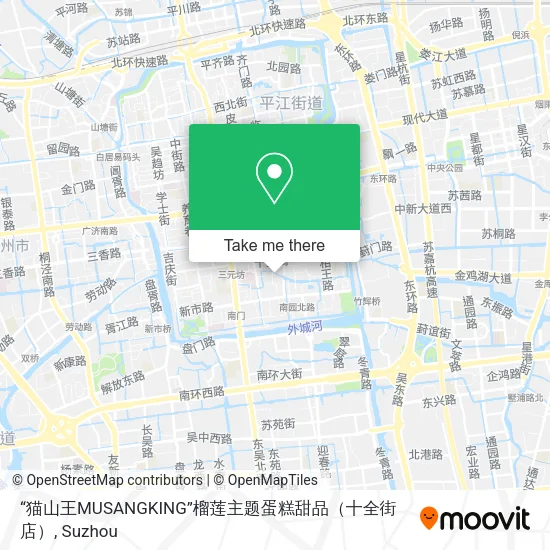 “猫山王MUSANGKING”榴莲主题蛋糕甜品（十全街店） map