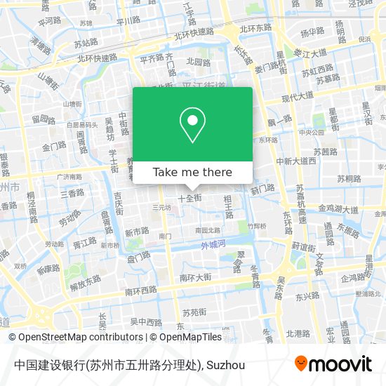 中国建设银行(苏州市五卅路分理处) map
