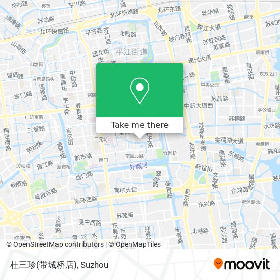 杜三珍(带城桥店) map
