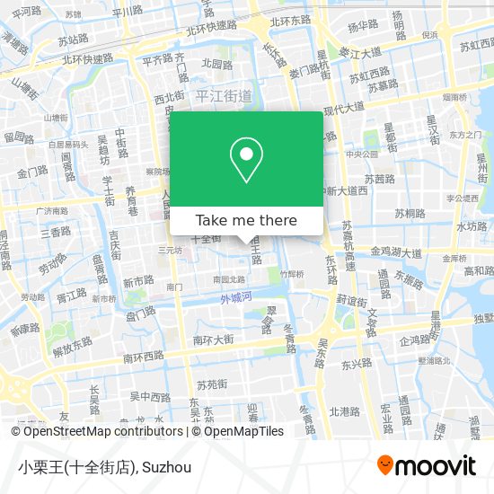 小栗王(十全街店) map