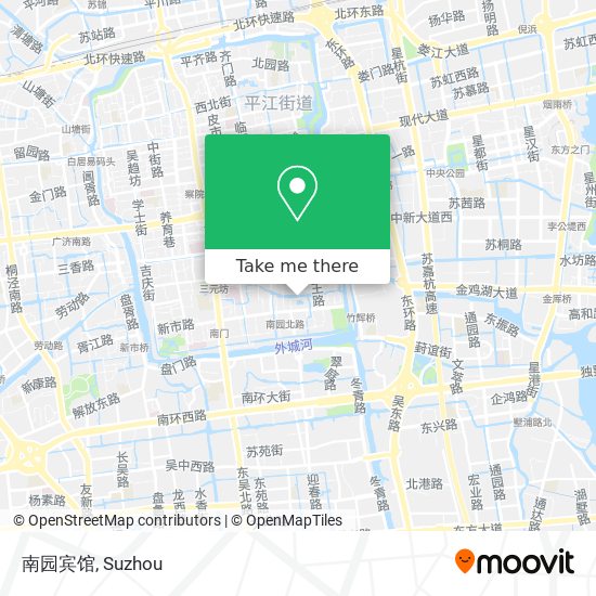 南园宾馆 map