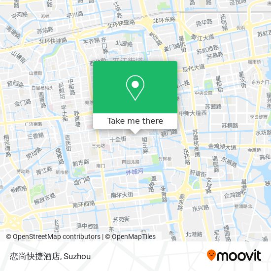 恋尚快捷酒店 map